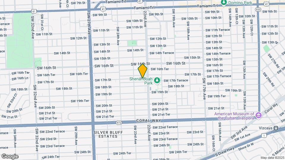 2231 SW 17th Terrace Map and Location Details