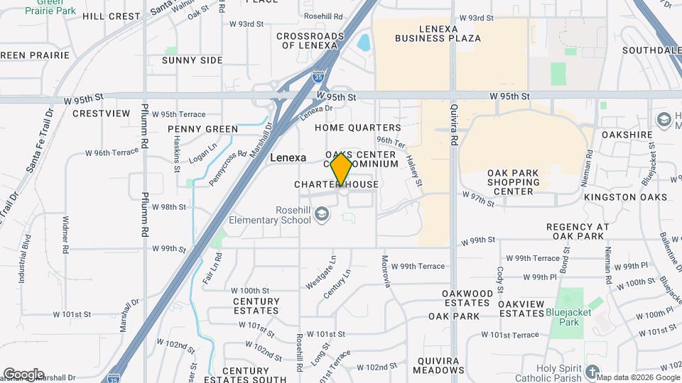 Charter House Apartments Map and Location Details
