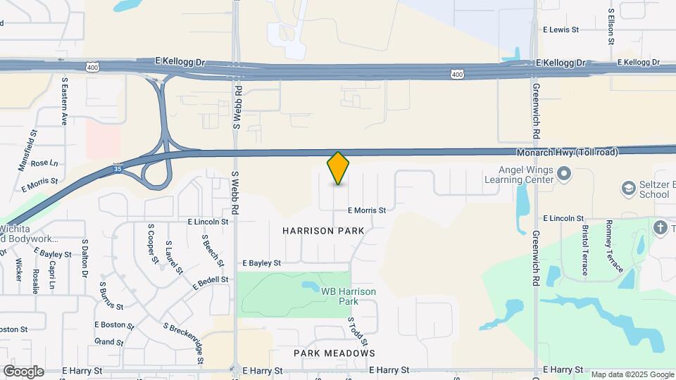 812 S Red Oaks Cir Map and Location Details