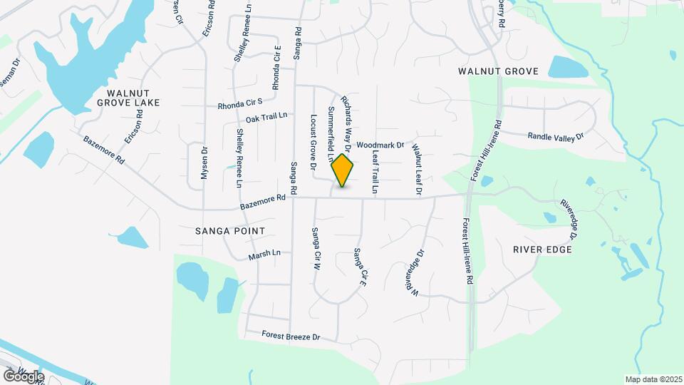 8830 Bazemore Rd Map and Location Details