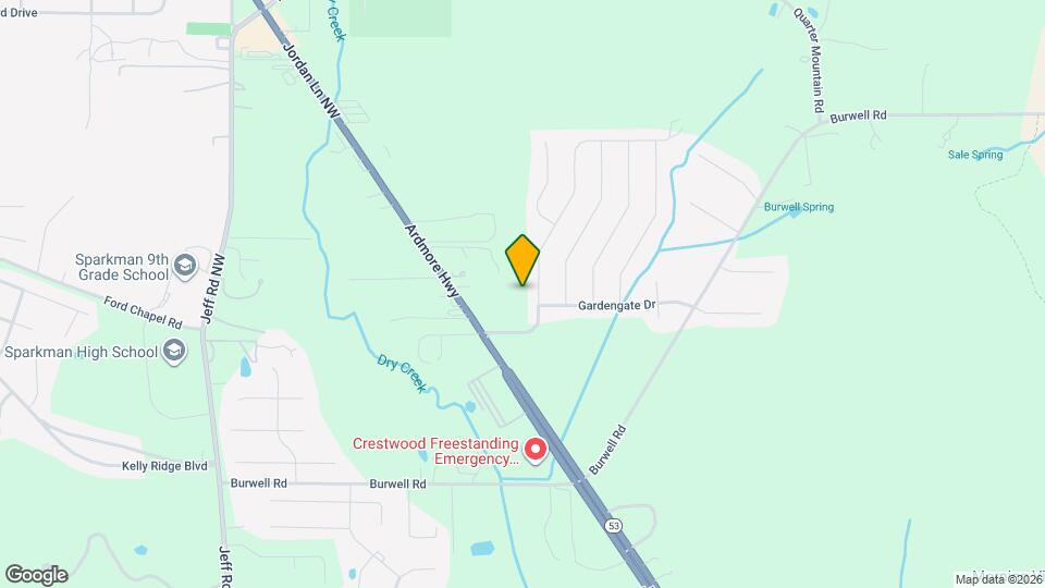 264 Fenrose Dr Map and Location Details