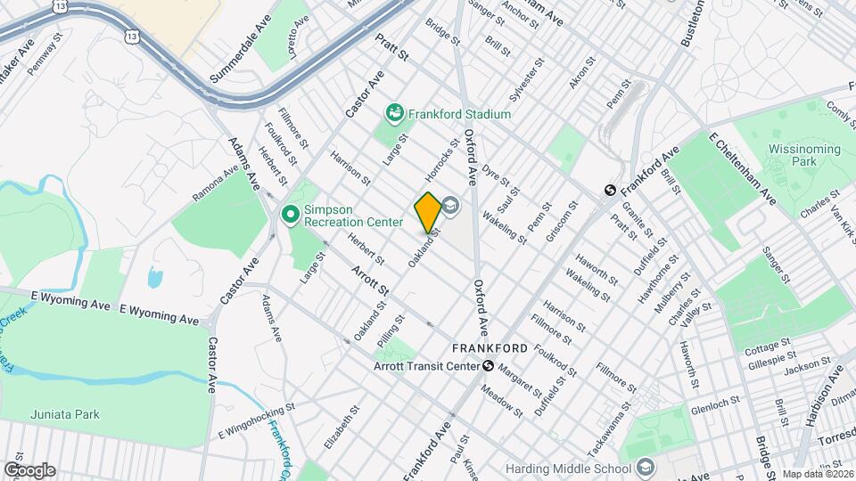 1239 Fillmore St, Unit Fillmore 1st Floor Map and Location Details