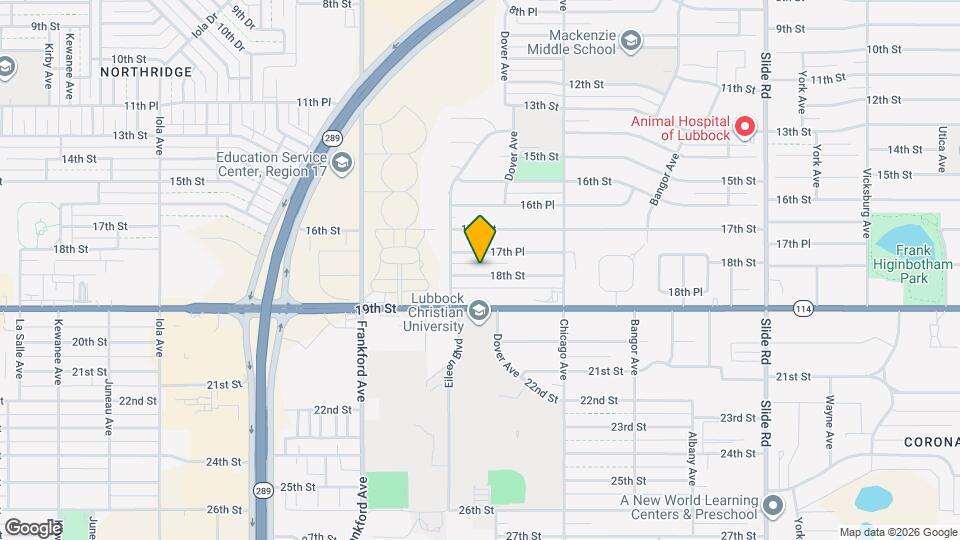 5534 18th St Map and Location Details