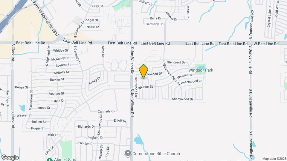 216 Rosewood Ln Mapa y Detalles de la Ubicación