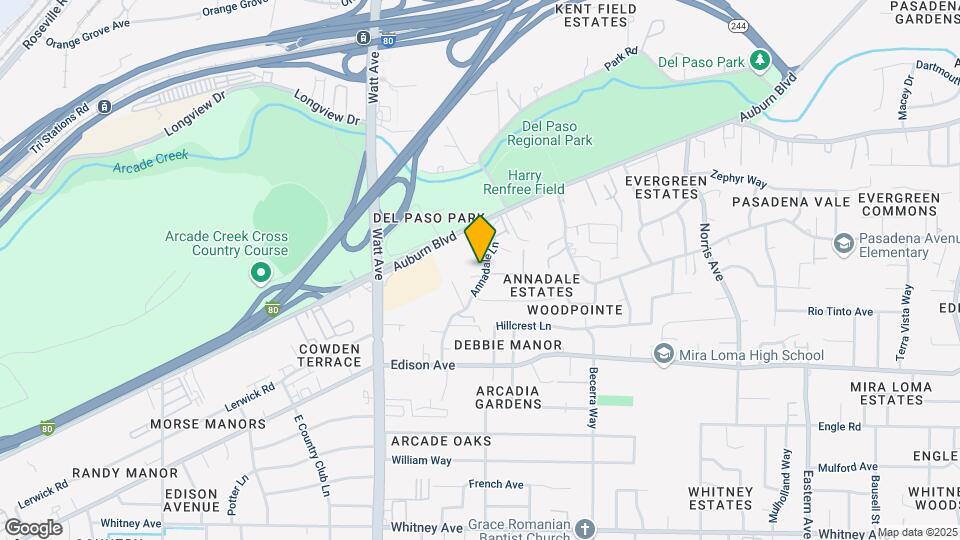 3911 Annadale Ln Mapa y Detalles de la Ubicación