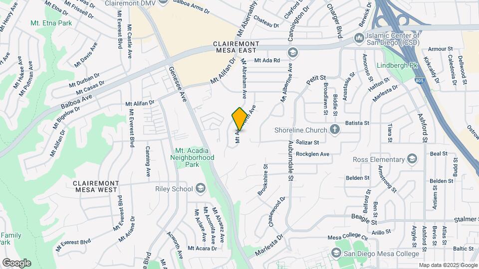 3827 Mt Ainsworth Ave-Unit -ID1024453P Map and Location Details