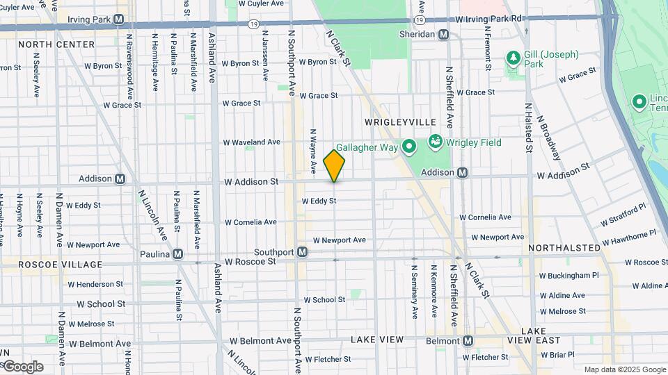 3552 N Lakewood Ave-Unit -2 Map and Location Details