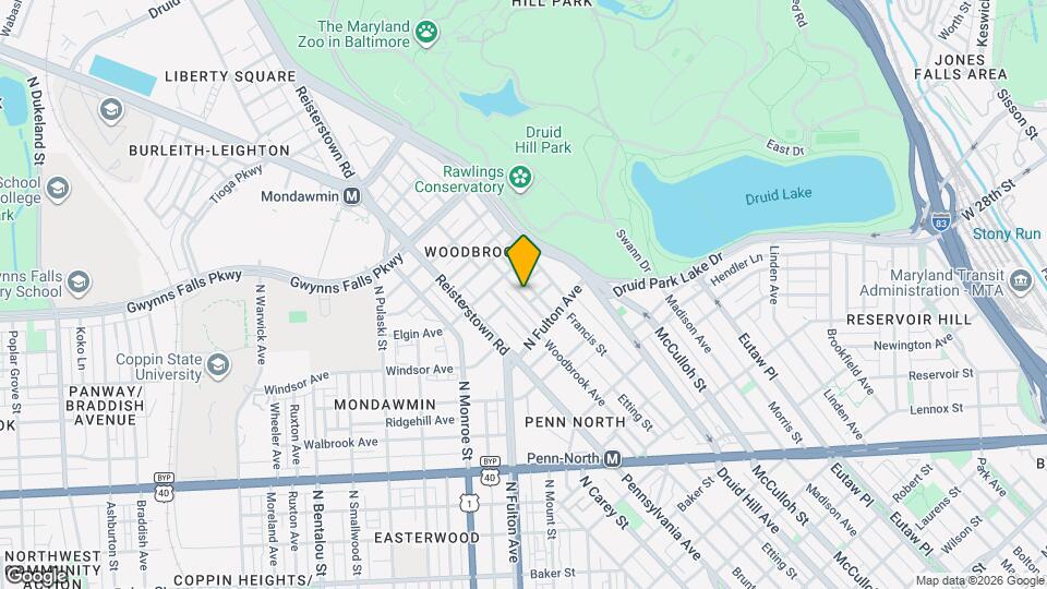 2799 Parkwood Ave Map and Location Details