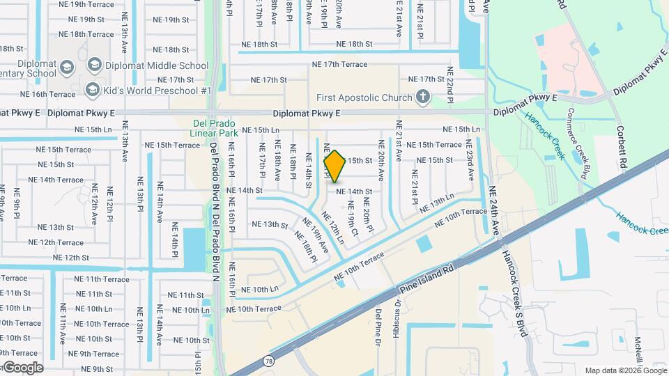 1919 NE 14th St Mapa y Detalles de la Ubicación