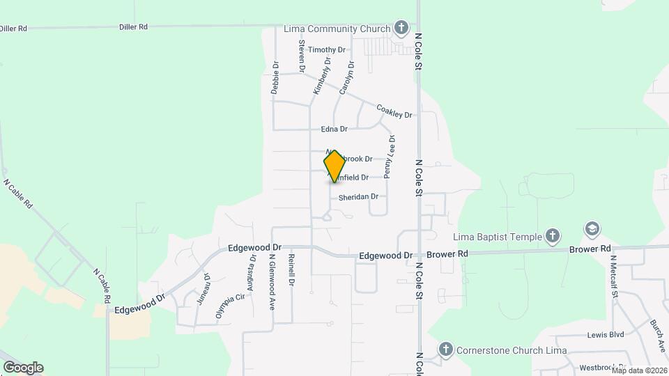 2448 Wilshire Dr, Unit #2448 Wilshire Dr. Lima O Mapa y Detalles de la Ubicación