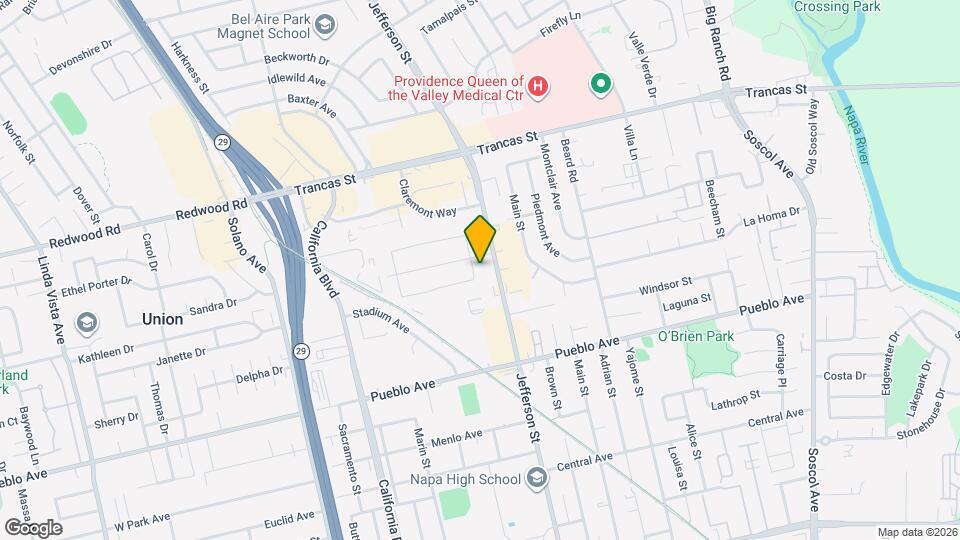 3190 Stuart Way Map and Location Details