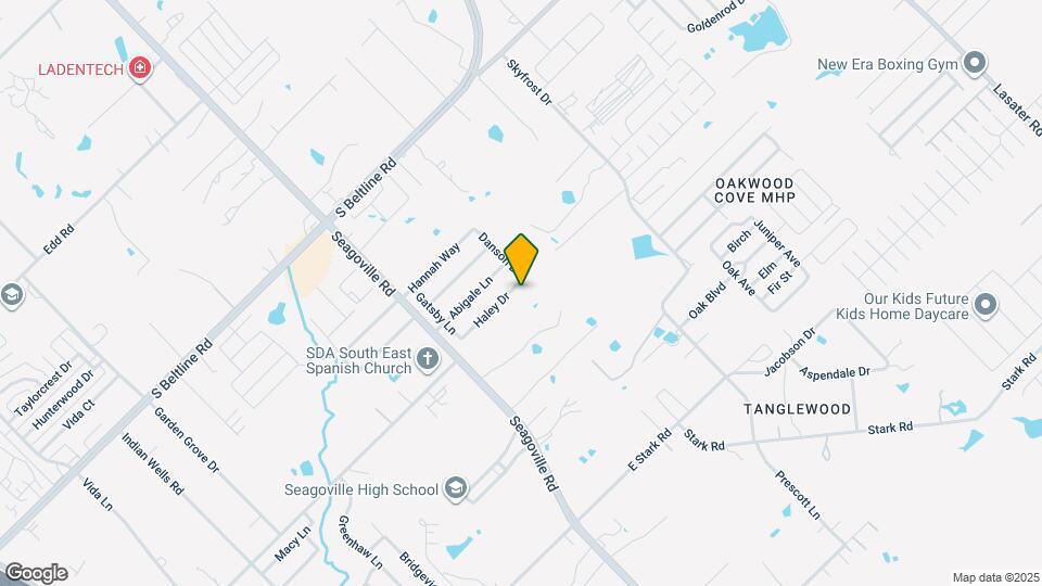 914 Haley Dr Mapa y Detalles de la Ubicación