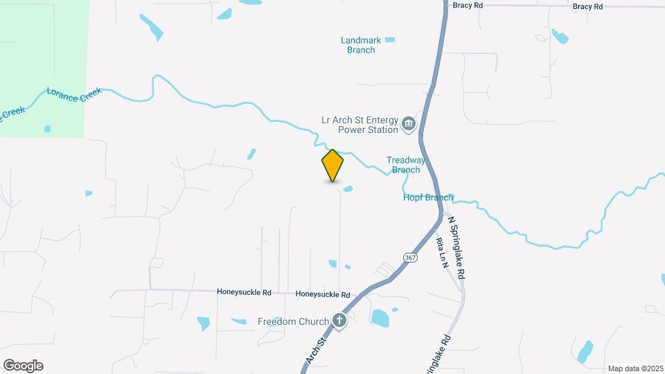 18601 Honeysuckle Ln Map and Location Details