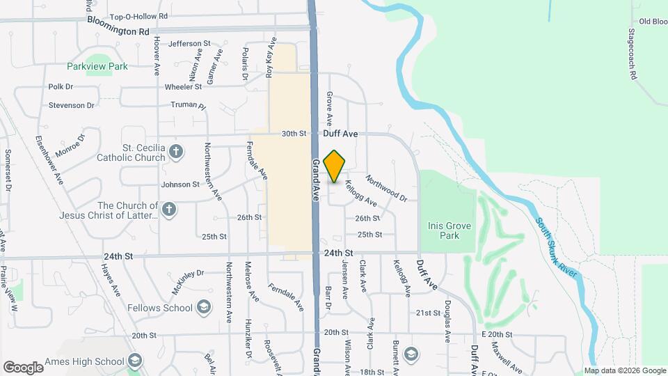 2718 Luther Dr Map and Location Details
