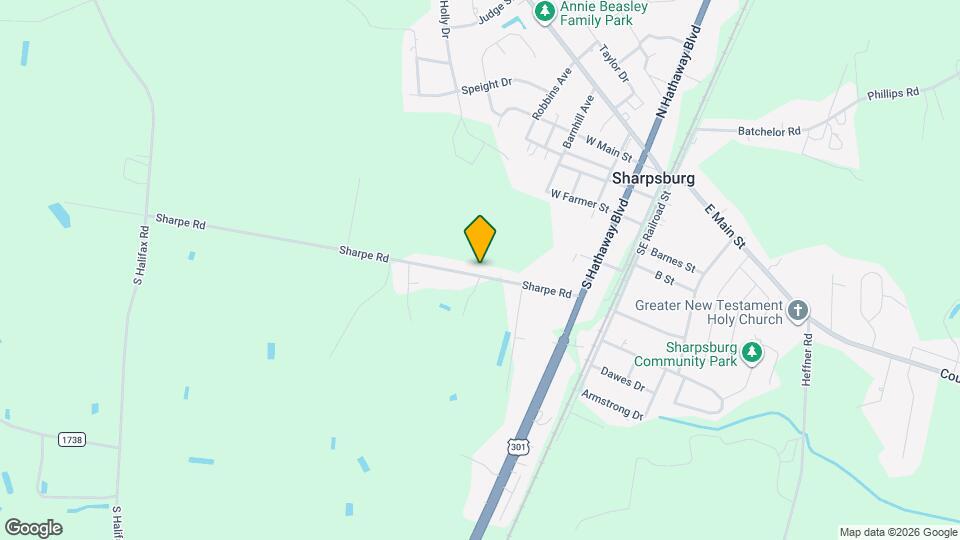 336 Sharpe Rd Map and Location Details