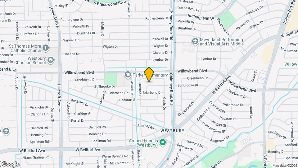 5450 Stillbrooke Dr Map and Location Details