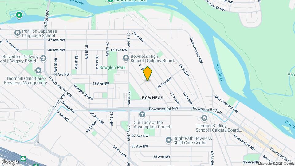 4351 73 St NW Map and Location Details