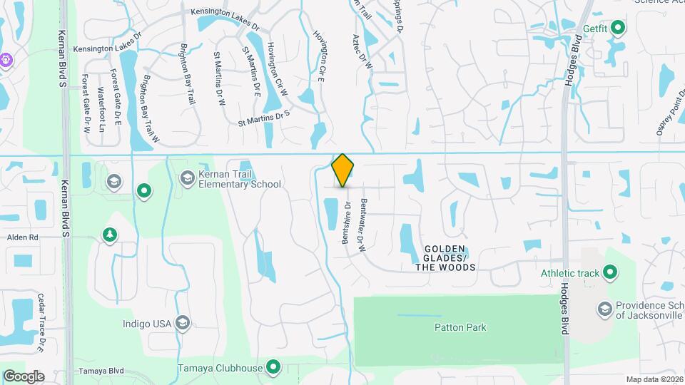 2402 Bentshire Dr Map and Location Details