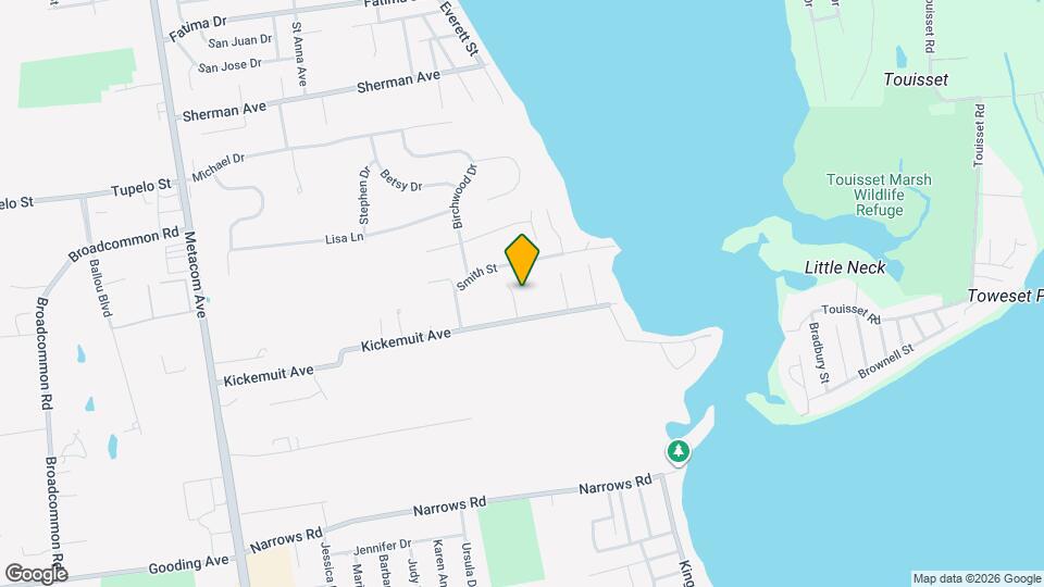 93 Kickemuit Ave Map and Location Details