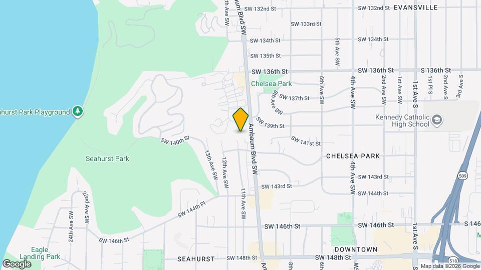 14104 11th Ave SW Map and Location Details
