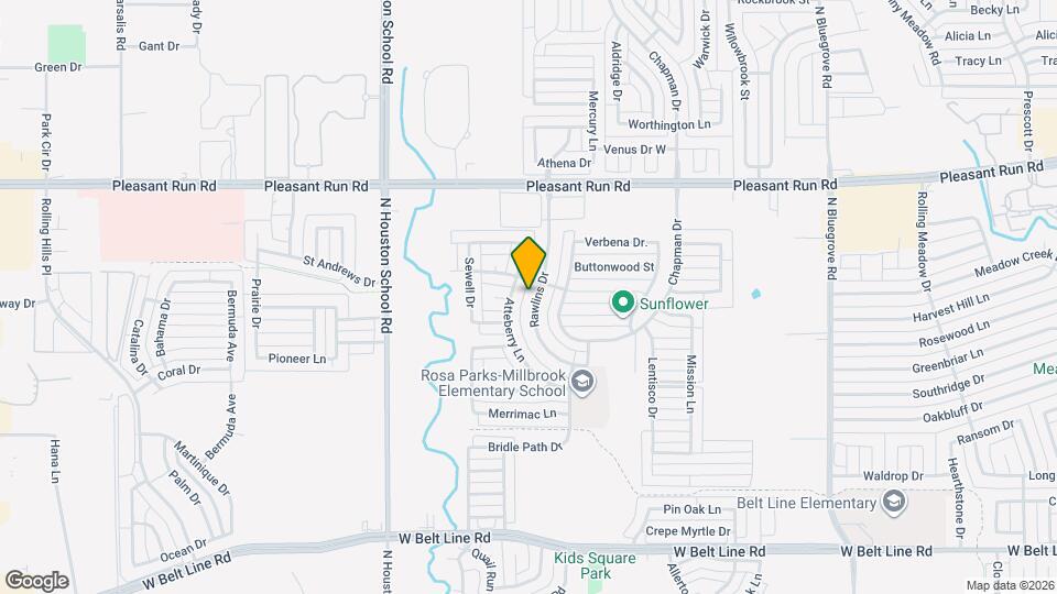 729 Rawlins Dr Map and Location Details