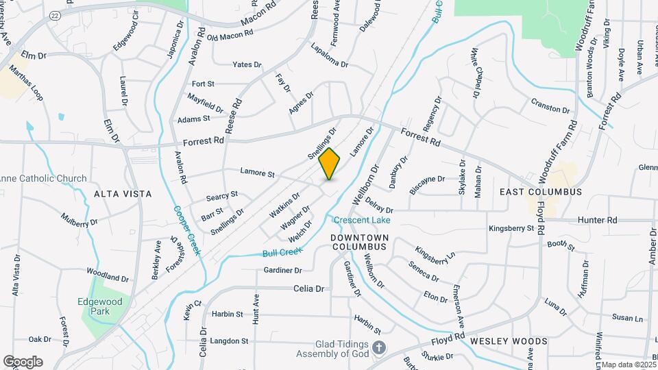 2112 Lamore St Map and Location Details