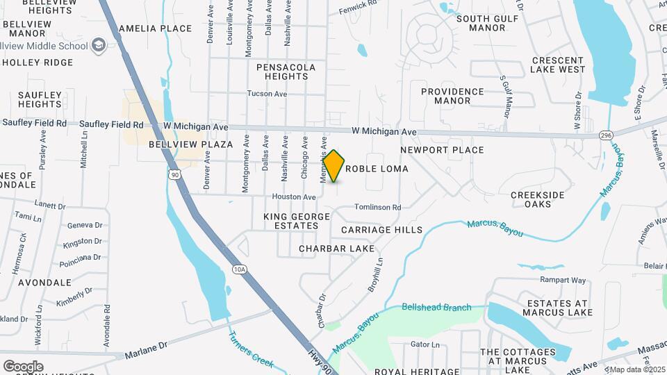 5853 Bilek Dr Map and Location Details