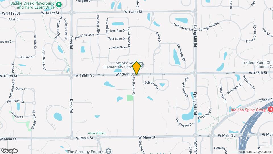 865 W 136th St Mapa y Detalles de la Ubicación