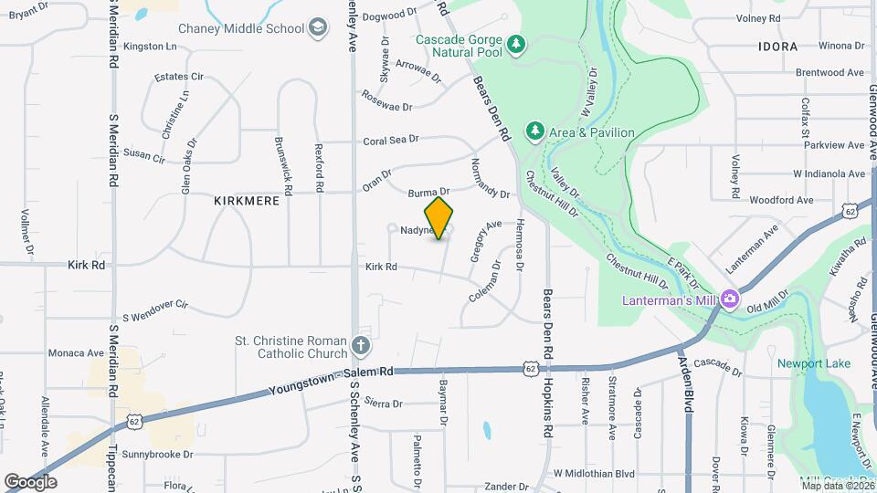 3232 Meredyth Ln Map and Location Details