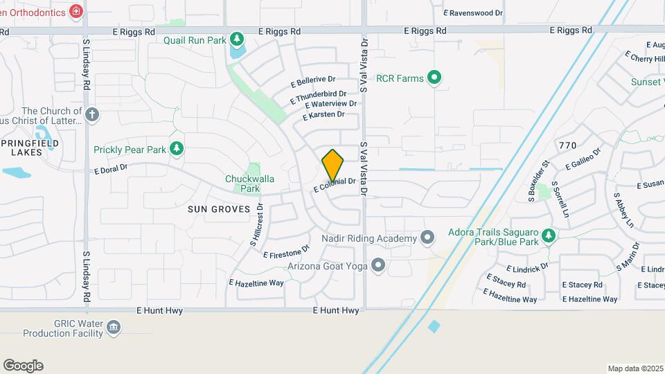 4909 E Colonial Dr Map and Location Details
