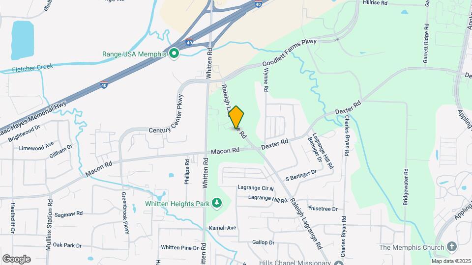 6875 Raleigh Lagrange Rd Map and Location Details