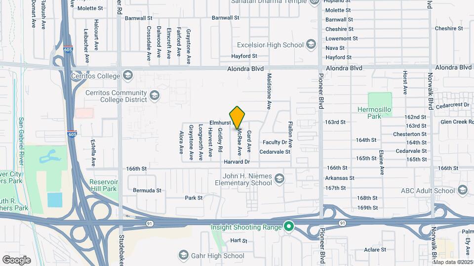 16323 McRae Ave Mapa y Detalles de la Ubicación