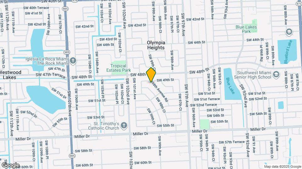 4910 SW 98th Avenue Rd Map and Location Details