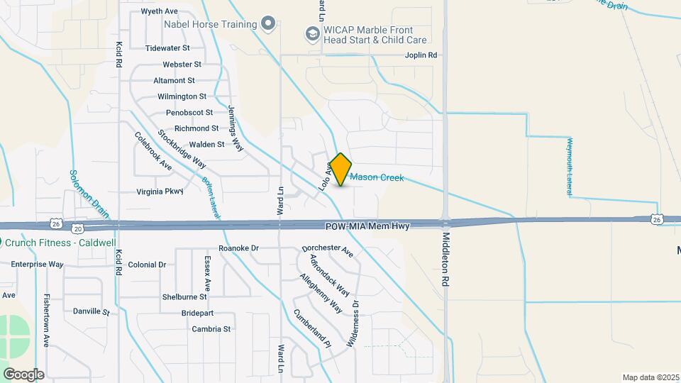11323 Willamette Way Map and Location Details