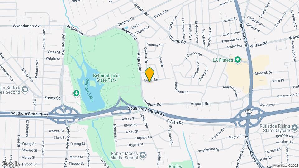 1698 August Rd Map and Location Details