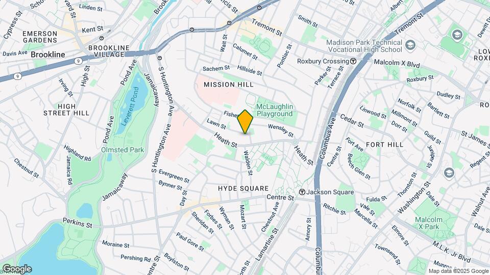 24 Lawn St Mapa y Detalles de la Ubicación