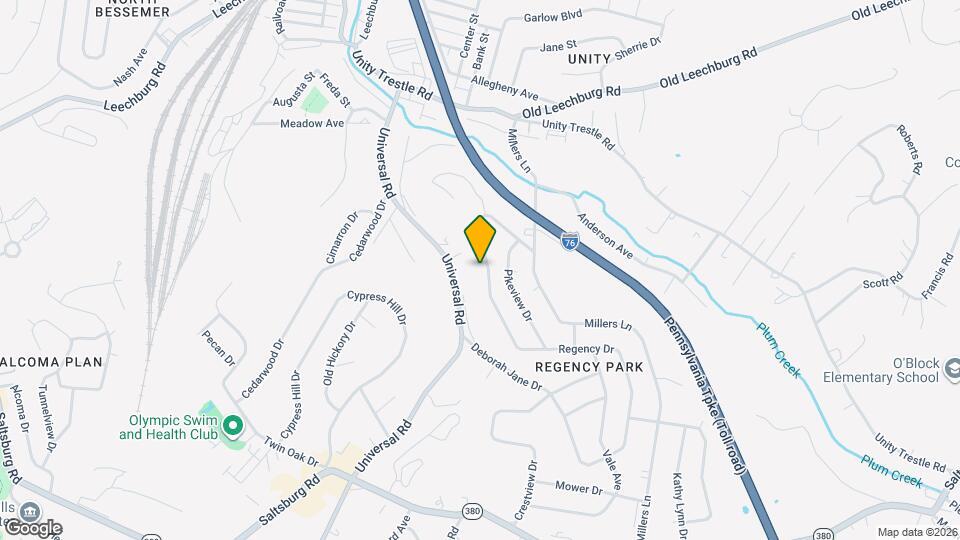 667 Regency Dr Map and Location Details