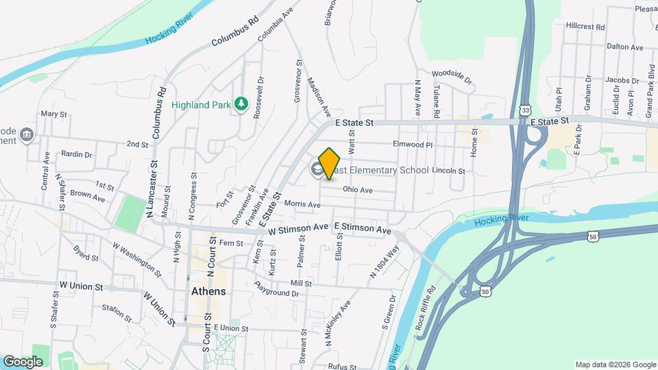 5 Ohio Ave Mapa y Detalles de la Ubicación