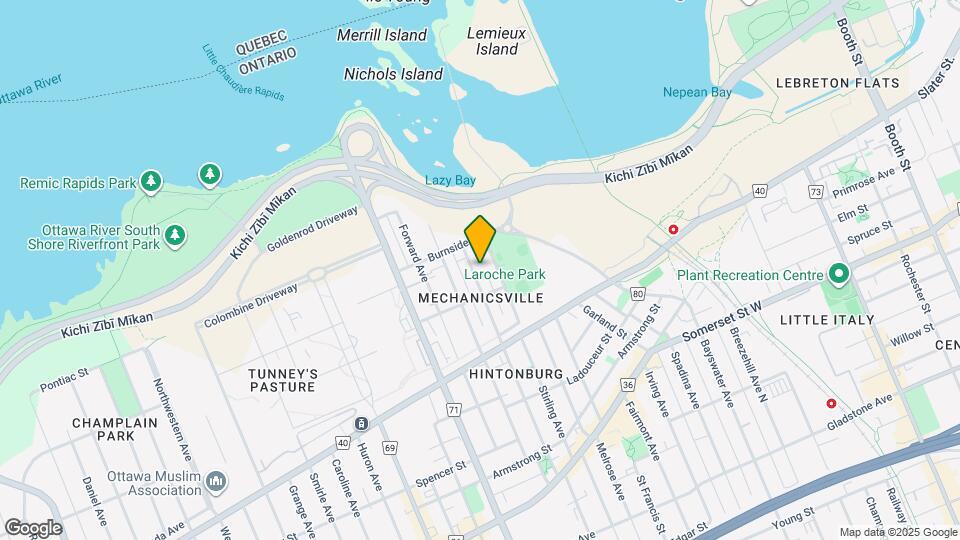 71 Carruthers Ave Map and Location Details