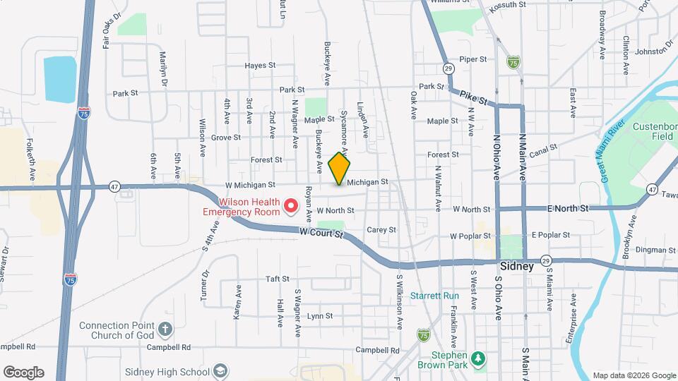 709 Michigan St Mapa y Detalles de la Ubicación