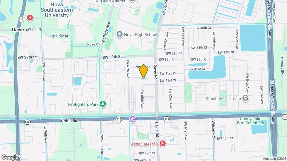 6528 SW 41st Ct Map and Location Details