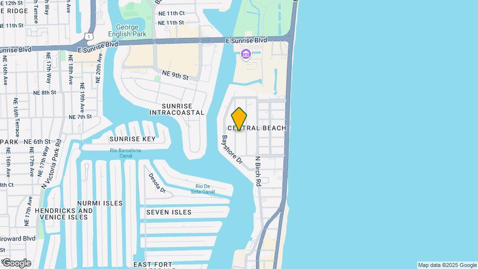 Birch Ocean Front Apartments Mapa y Detalles de la Ubicación