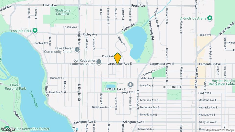 1672 N Manton St Map and Location Details