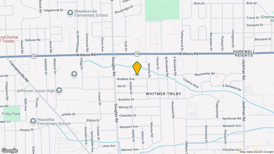 2338 Bodette Ave Map and Location Details