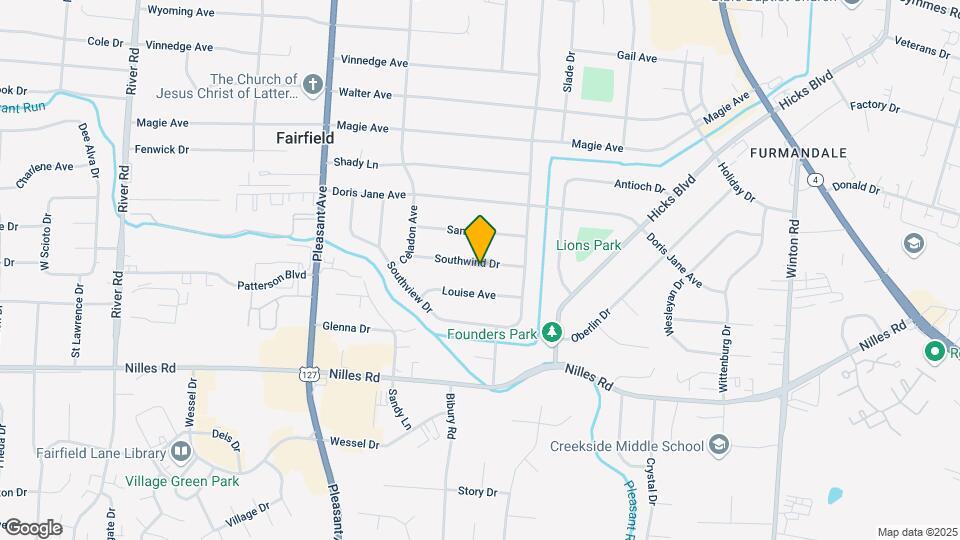 843 Southwind Dr Map and Location Details