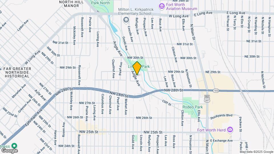 2822 Angle Ave Map and Location Details