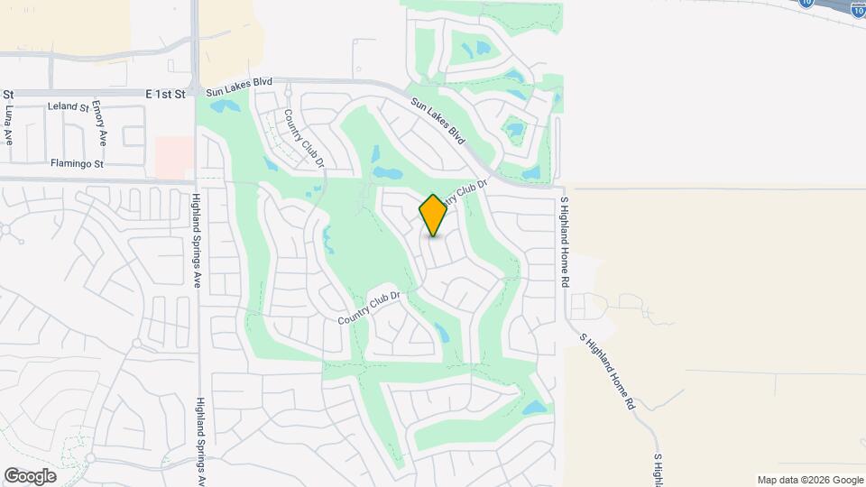 980 Oakland Hills Dr Mapa y Detalles de la Ubicación