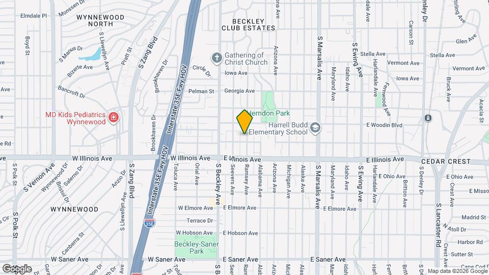 2123 Ramsey Ave Map and Location Details