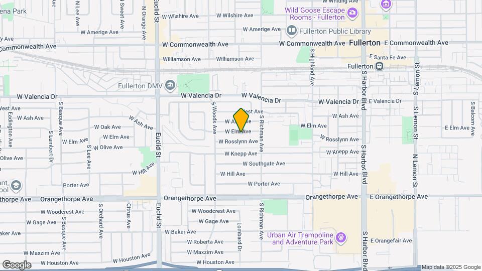 540 W Elm Ave Map and Location Details