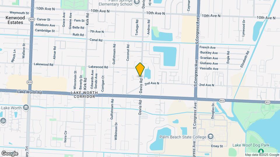 3811 Davis Rd Map and Location Details